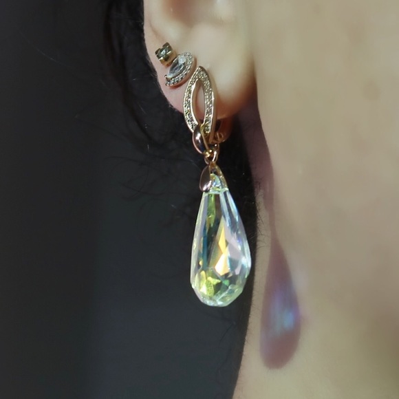 Jewelry - Brand New Swarovski Drop Earrings from Etsy